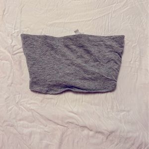 Divided Small Grey Tube top
